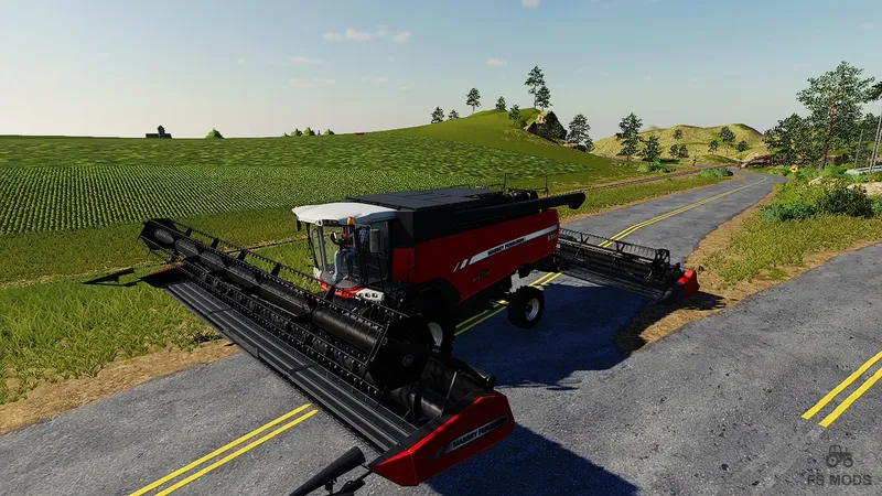 Комбайн Massey Ferguson Delta 9380 v 1.0