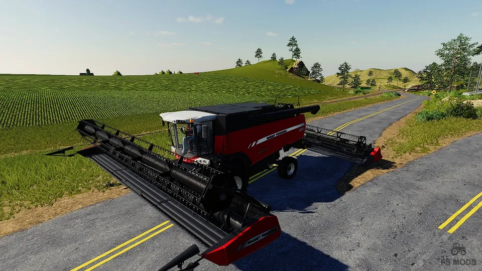 Комбайн Massey Ferguson Delta 9380 v 1.0