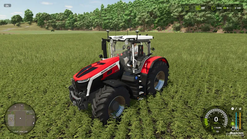 Трактор Massey Ferguson 9S Edit v1.1