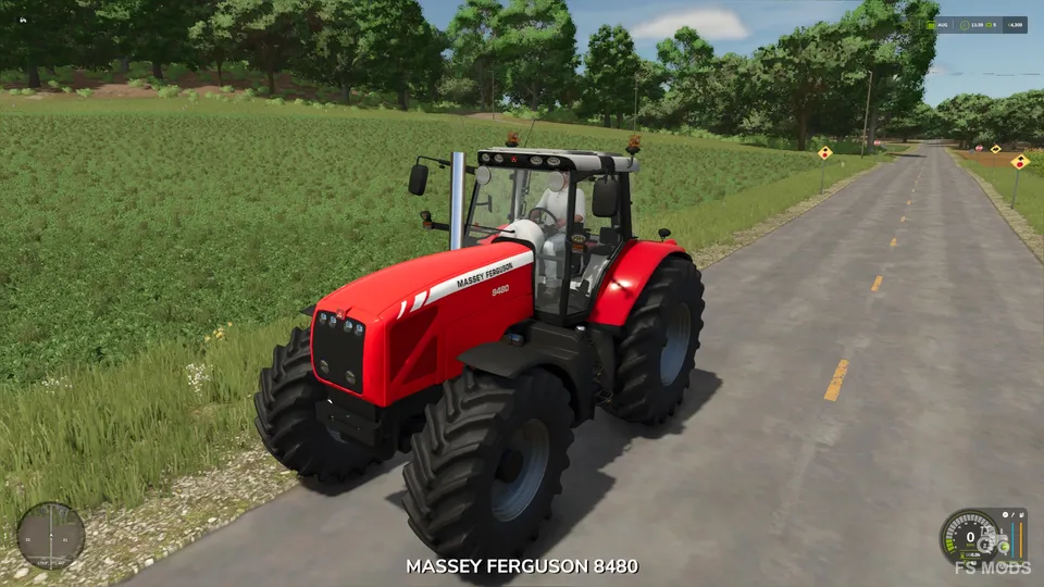 Трактор Massey Ferguson 8480 v1.2
