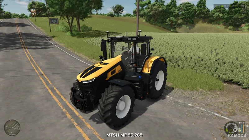Трактор Massey Ferguson 9S (Выбор цвета) v1.1