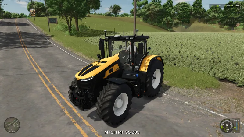 Трактор Massey Ferguson 9S (Выбор цвета) v1.1