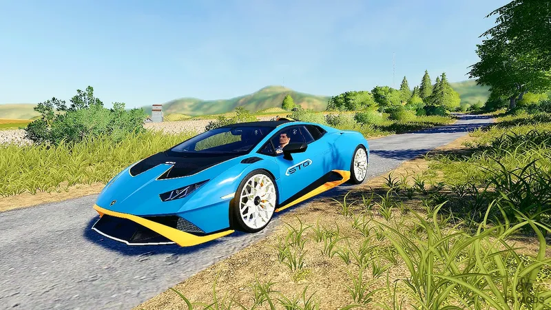 Автомобиль Lamborghini Huracan STO v 1.0