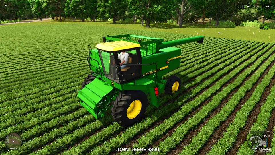 Зерноуборочный комбайн John Deere 8820 v1.0.0.1
