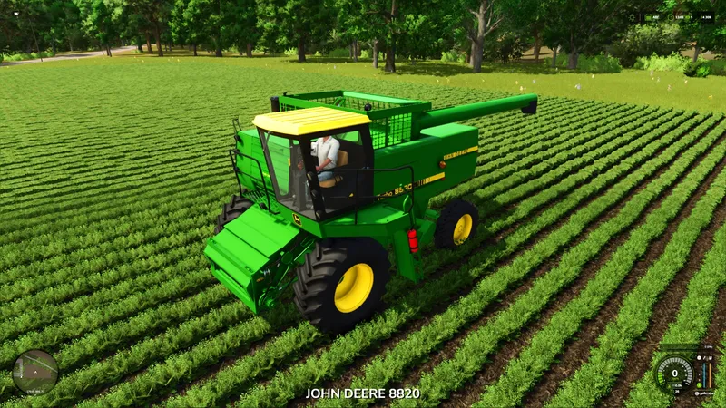 Зерноуборочный комбайн John Deere 8820 v1.0.0.1
