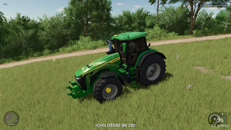 Трактор John Deere 8R Series BR v1.0
