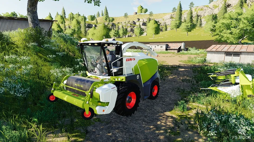 Комбайн Claas Jaguar 800 Pack v 1.0.0.5