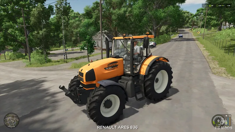 Трактор Claas / Renault Ares 836 RZ v2.0