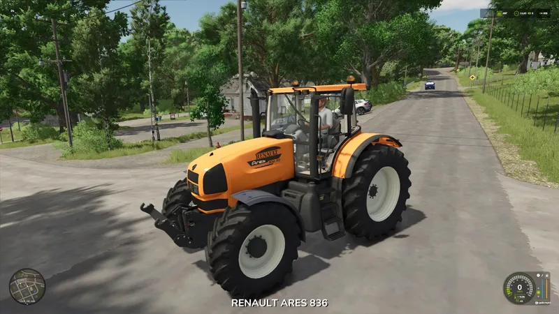 Трактор Claas / Renault Ares 836 RZ v2.0