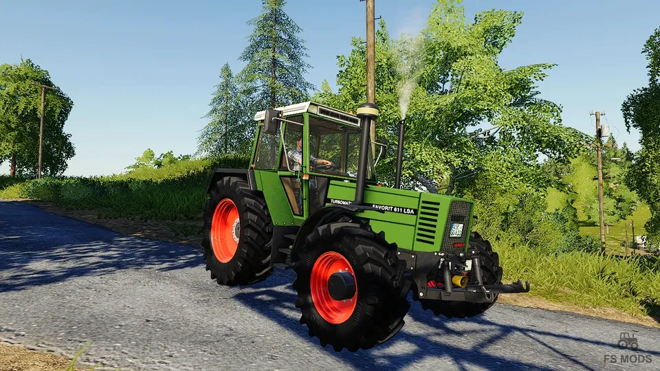 Трактор Fendt Favorit 600 LSA v 0.0.0.7