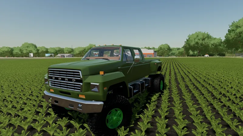 Автомобиль 1980 Ford F800 Crew Cab Pickup v 1.0