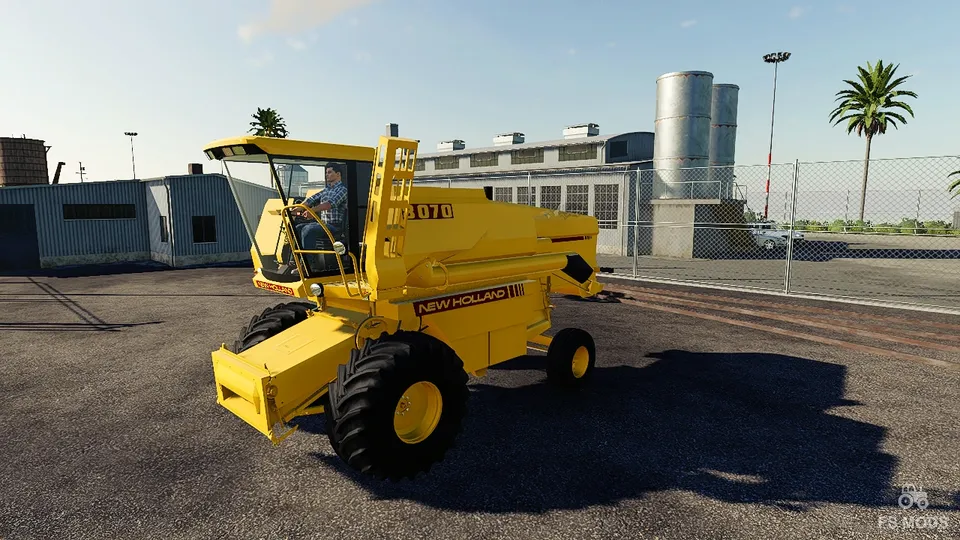 Комбайн New Holland Clayson 8070 v 1.0