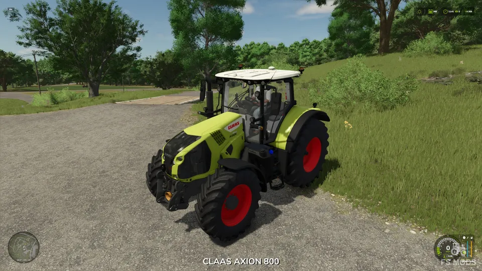 Трактор Claas AXION 870-800 v1.0.0.2