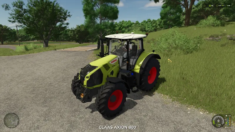 Трактор Claas AXION 870-800 v1.0.0.2