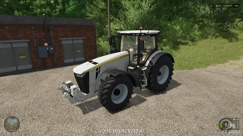 Трактор John Deere 8R 2016 Silver Edition V1.0