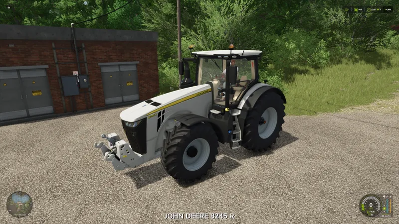 Трактор John Deere 8R 2016 Silver Edition V1.0