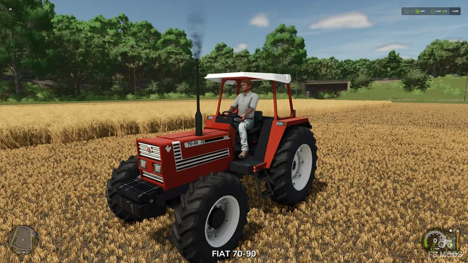 Трактор Fiatagri 70-90/80-90 No Cab Series v1.0.0.1