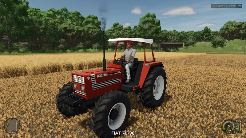 Трактор Fiatagri 70-90/80-90 No Cab Series v1.0.0.1