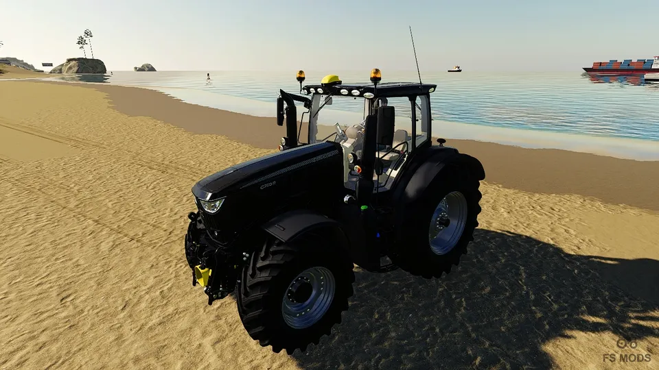 Трактор John Deere 6R Black Edition v 1.0.0.9