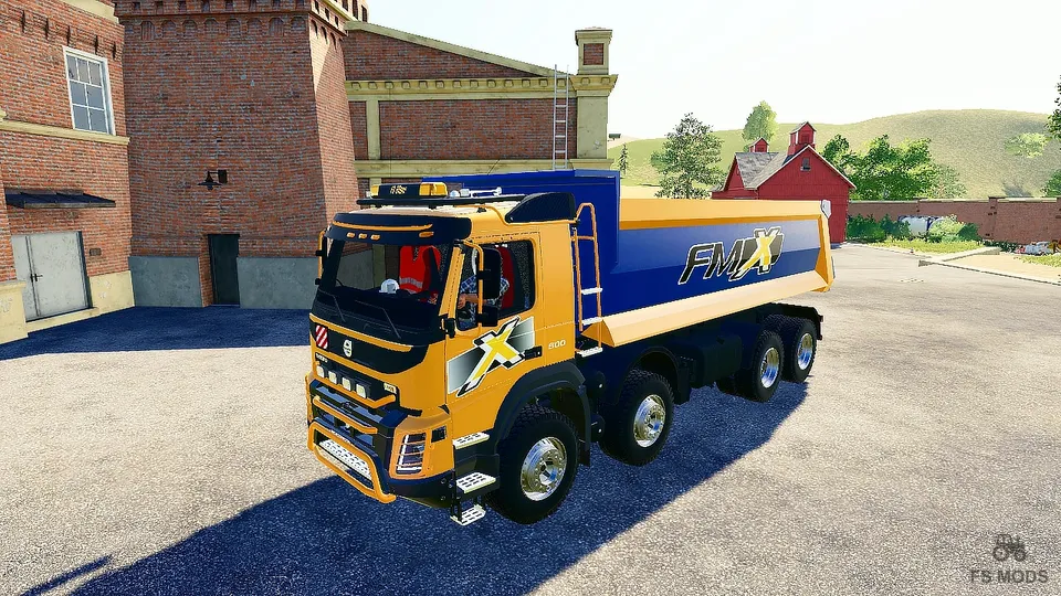 Грузовик Volvo FMX Hardox Tipper v 1.0