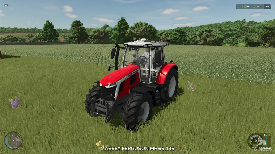 Трактор Massey Ferguson Series 6S Rust Edition v1.1