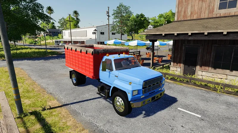 Грузовик Ford F800 Grain Truck v 1.0