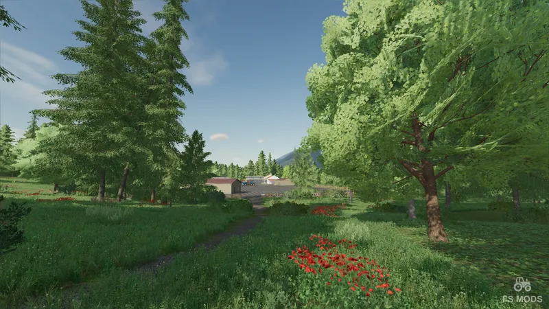 Карта леса The Risoux v 1.2