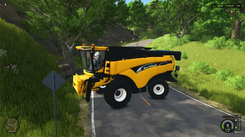 Зерноуборочный комбайн New Holland CX 7 & 8 2001-2006 V1.0