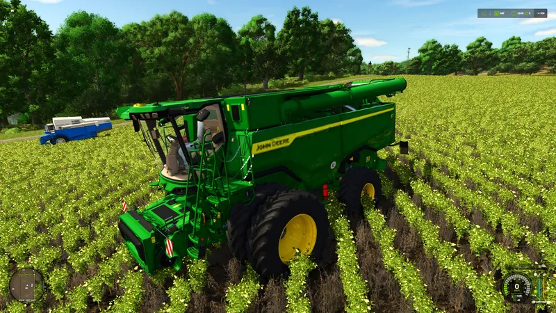 Зерноуборочный комбайн John Deere S7 Series Combines v1.0