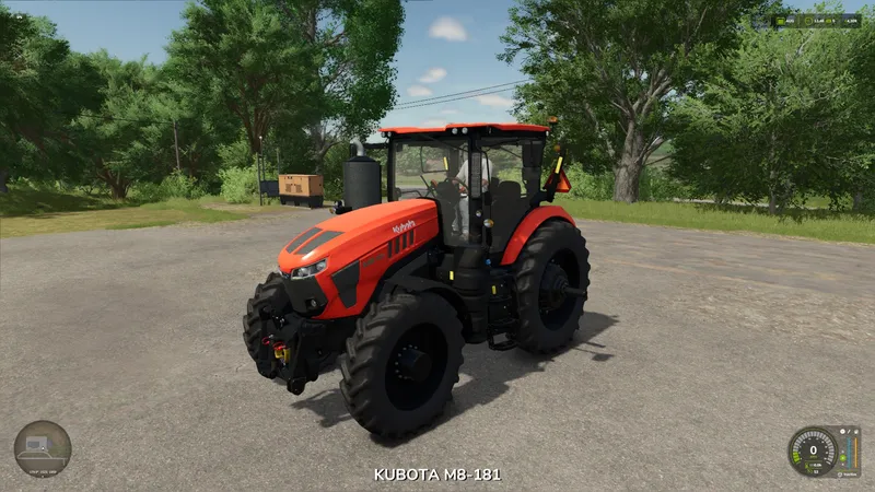 Трактор Kubota series M8 Custom v1.0