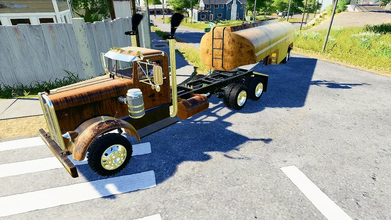 Грузовик Kenworth 521 Duel и Duel Tanker v 1.0