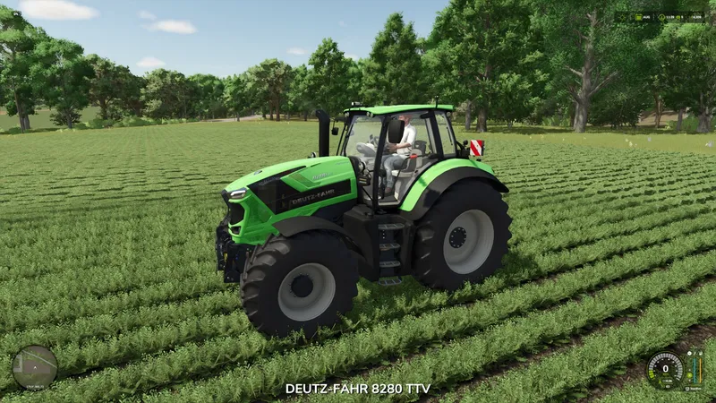 Трактор Deutz Series 8 (color selection) V1.2