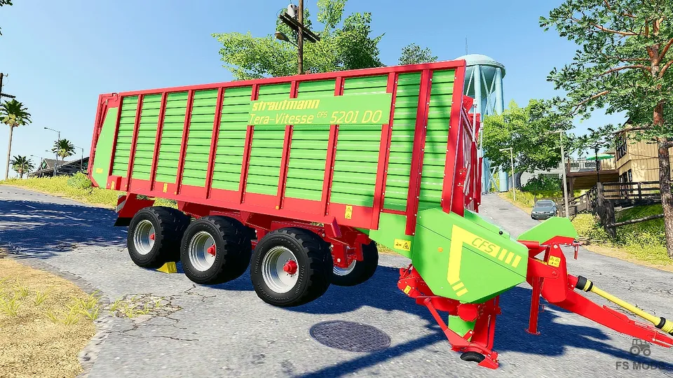 Прицеп Strautmann Tera Vitesse CFS 5201 DO v 1.0