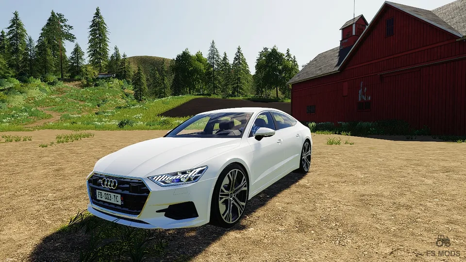 Автомобиль 2018 Audi A7 v 1.0