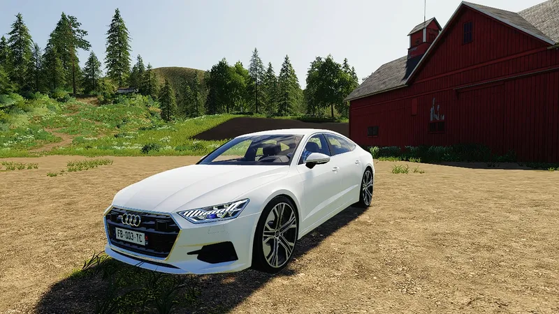 Автомобиль 2018 Audi A7 v 1.0