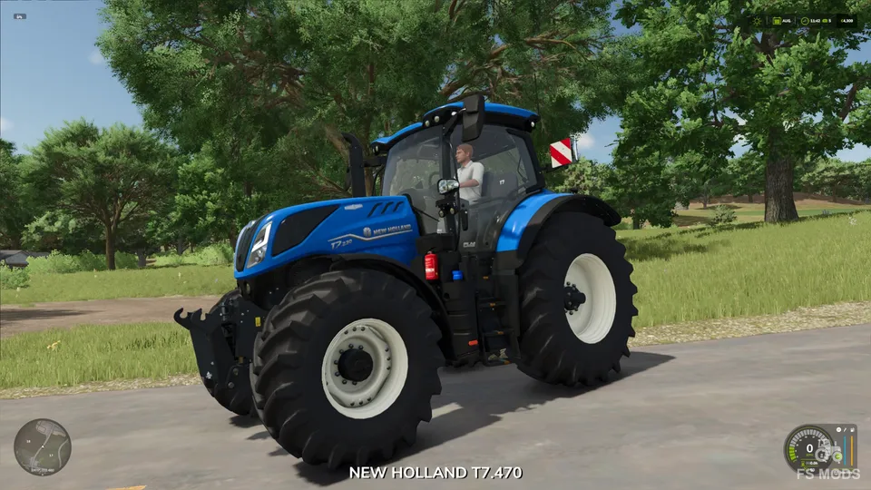 Трактор New Holland T7 LWB PLMI V1.0.0.6