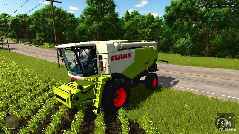 Зерноуборочный комбайн Claas Lexion 600-700 2012-2015 v1.0 by Starlexs, SiiD Modding