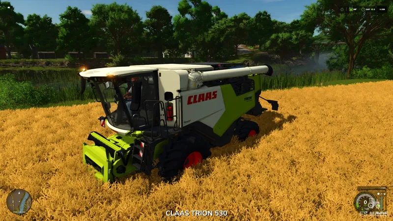 Зерноуборочный комбайн Claas Trion Montana v1.0
