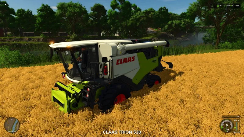 Зерноуборочный комбайн Claas Trion Montana v1.0