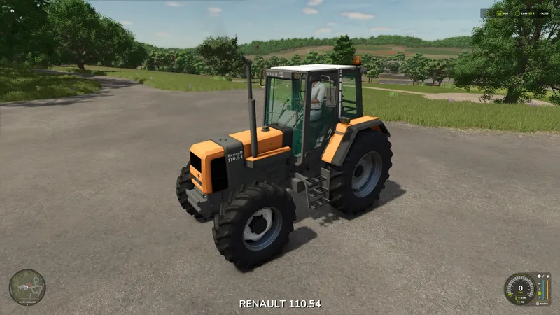 Трактор Renault TZ V1.4