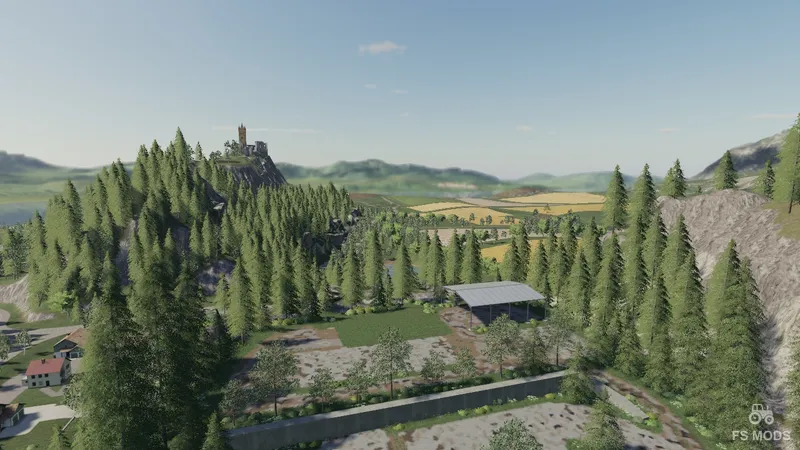 Карта Alpenland v 2.0