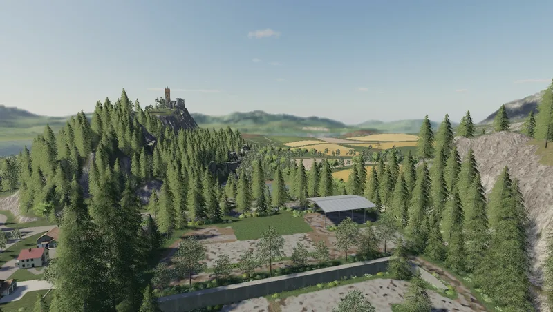 Карта Alpenland v 2.0