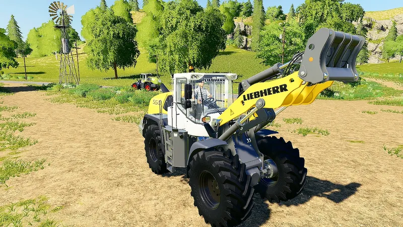 Погрузчик Liebherr 550 Xpower v 1.0