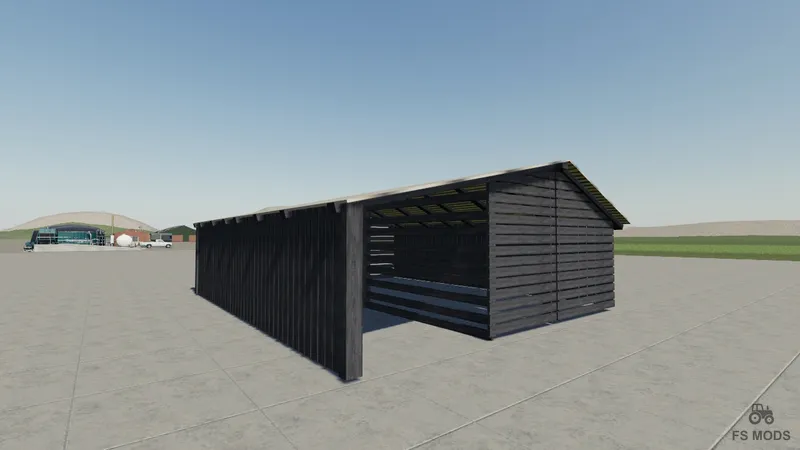 Деревянный старый сарай v 1.0