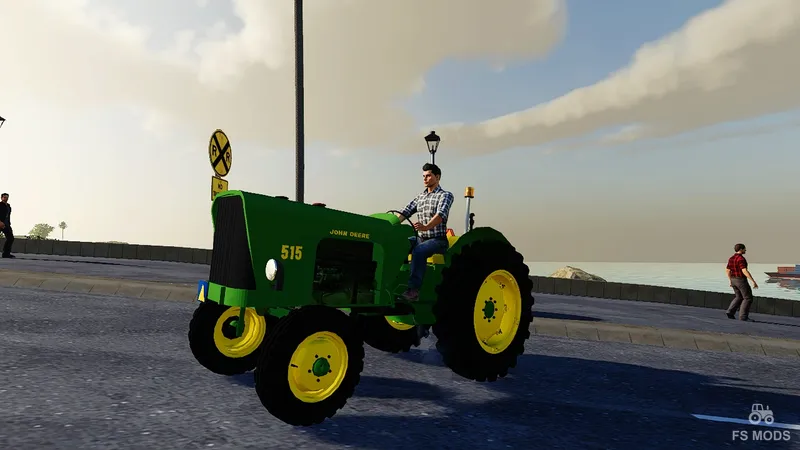 Трактор John Deere 515 v 1.0