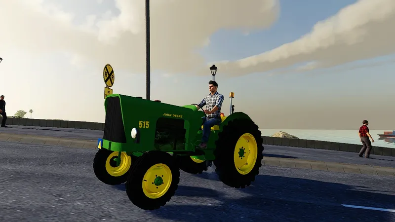 Трактор John Deere 515 v 1.0