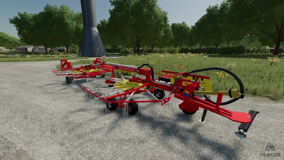 Двухроторные грабли Poettinger Top 611 A v 1.1
