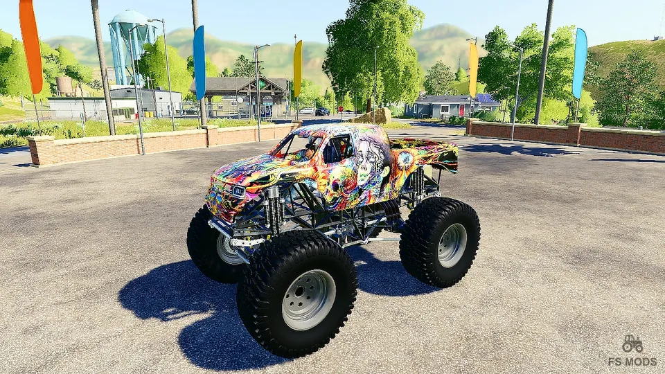 Автомобиль Monster Jam v 1.0