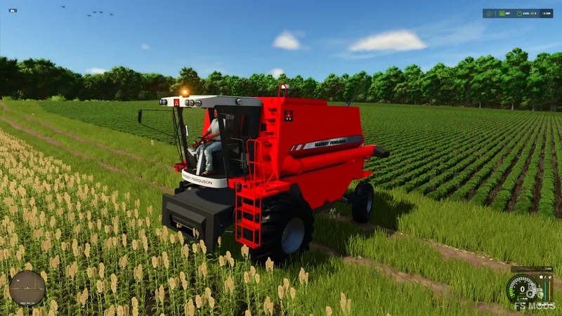 Зерноуборочный комбайн Massey Ferguson 32 SR V1.0