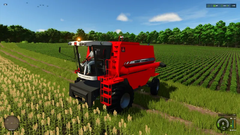 Зерноуборочный комбайн Massey Ferguson 32 SR V1.0